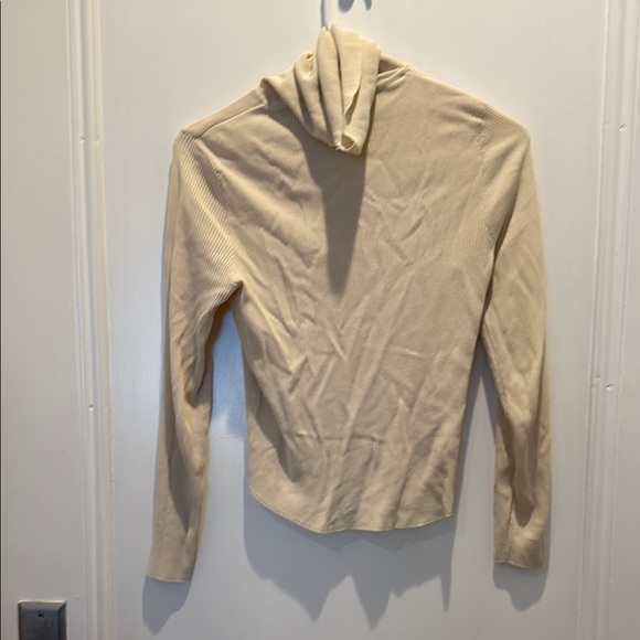 Zara Cream Cowl Neck Sweater - Picture 1 of 3